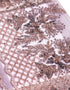 Aurora Blossom Beaded Border Lace Mix and Match - (Dusty Purple) + Satin (Dusty Purple)